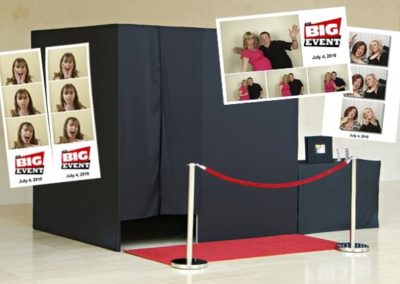 picture of large photo booth