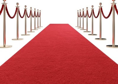 Red Carpet and Stanchions
